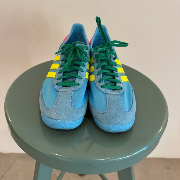 2025 Adidas Women's SL72 OG 'Sky Rush Solar Yellow Satin' - Size 7 - Picture 6 of 9